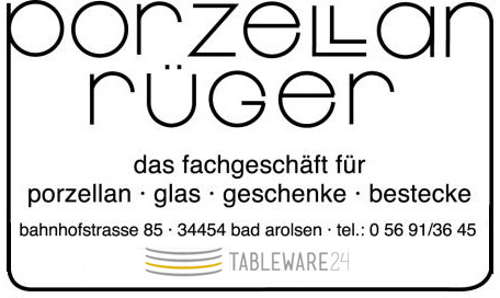 Logo Porzellan Rüger